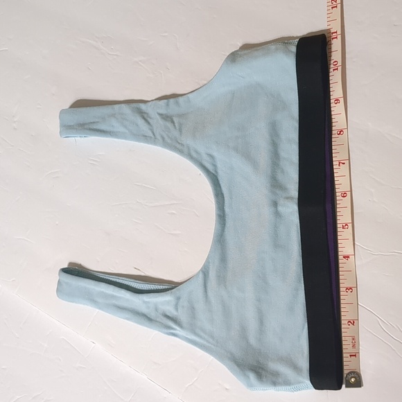 MeUndies Curvy U-Back baby blue Bralette Size XS - Picture 4 of 6